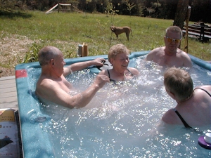 Relax in the Hot Tub